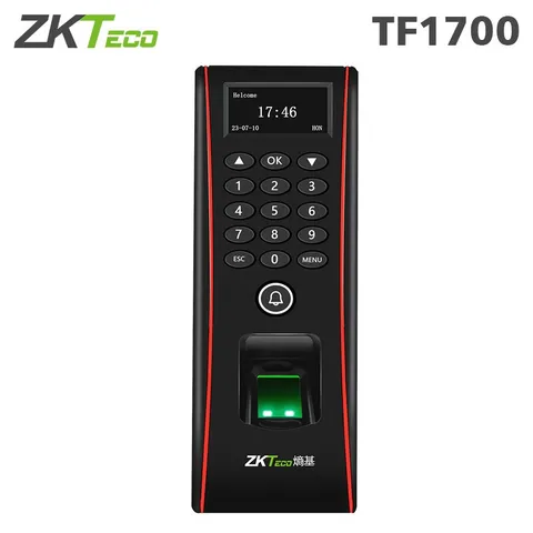 ZKTeco TF1700 ID/IC Time Attendance Fingerprint Door Access Control System