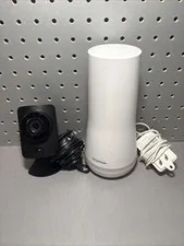 SimpliSafe SSCM2 SimpliCam Indoor Wireless Security Camera HD 1080p Black W Base