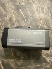 Samsung SCB-2000N Super High Resolution Camera with 600 TVL As Is Untested