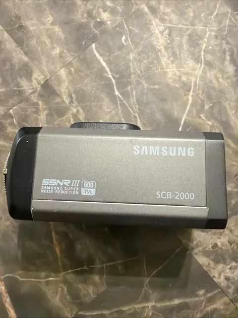 Samsung SCB-2000N Super High Resolution Camera with 600 TVL As Is Untested