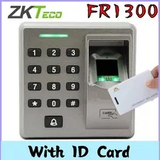 ZKTeco FR1300 + ID Card Fingerprint Exit Reader Access Control System  RFID Card
