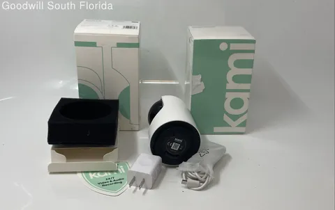 Kami YYS.3218 Indoor Night Vision Wi-Fi Home Security Cameras 2 Units Not Tested