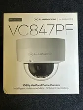 Alarm.com ADC-VC847PF Camera IP Dome 2MP (1080p) 3.2-9.8 mm Lens IP67 PoE
