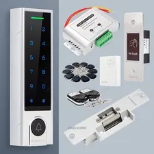 HOMSECUR IP66 APP WIFI RFID Access Control Set NC Strike Lock