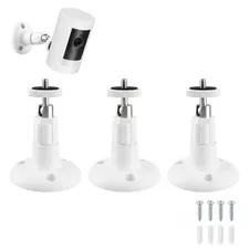 3 Pack Camera Wall Mount Bracket Compatible with Ring Stick Up Cam, Ring Outd...