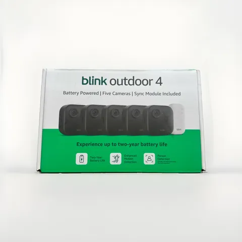 Blink Outdoor 4th Gen Camera System - 5 Pack (New)