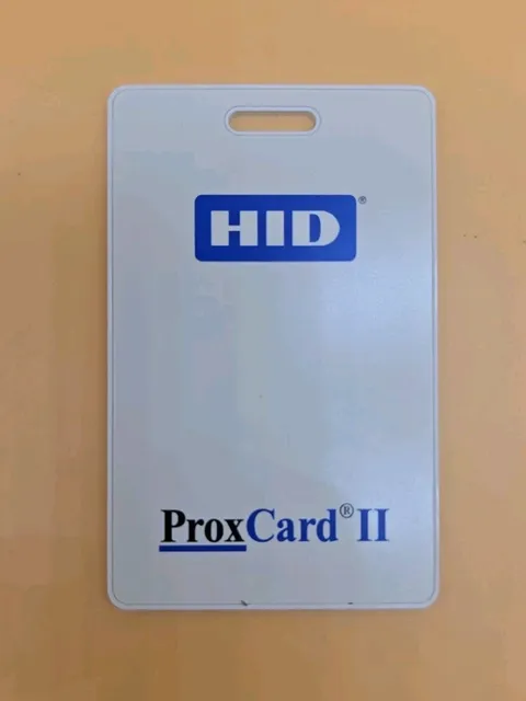 HID Global ProxCard II (ISO PRIX 26bit ) Lot of 8  card