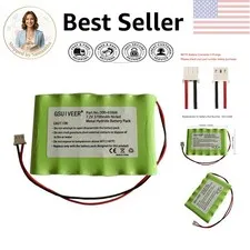 7.2V Ni-Mh Battery 3700mAh for Home Security Systems - Easy Installation