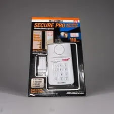 Secure Pro Keypad Alarm System BELL+HOWELL Wireless 3 Settings (2 Avail) New