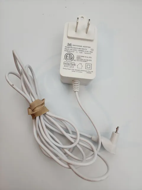 Simplisafe SSBS3 Home Security Base AC Adapter Power Cord Only