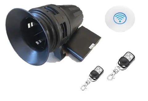 Emergency indoor/outdoor powerful Alarm Siren with wireless panic button & Wifi