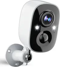 Security Cameras Wireless Outdoor, 2.5K Wifi Battery Powered Cameras for Home Se