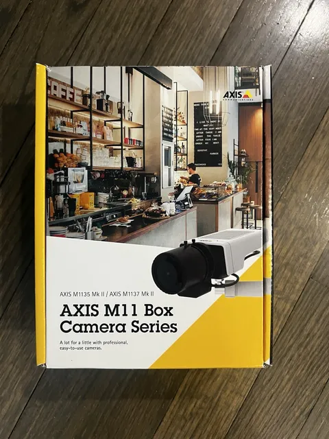 NEW Axis M1135 Mk II Network Box Camera 02483-001 PoE IP Security Camera