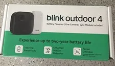 Blink Outdoor 4 Wireless Camera Security System with Sync Module New in Box