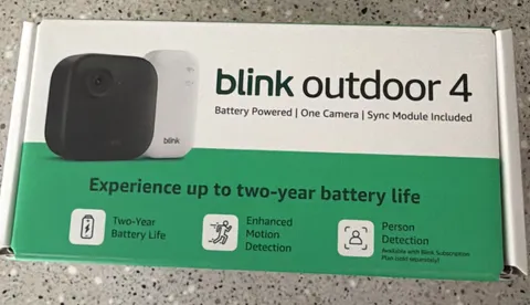 Blink Outdoor 4 Wireless Camera Security System with Sync Module New in Box