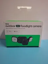 Blink Outdoor 2K+ Floodlight Camera Two Year Battery Life 2K Resolution