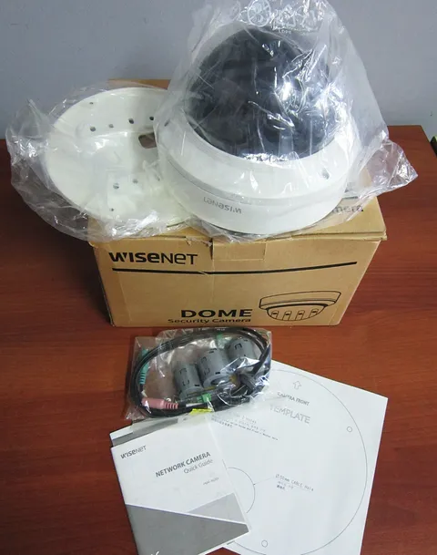 Hanwha Techwin Wisenet Outdoor Sensor Network Dome Camera PNM-9020V