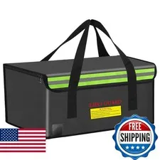 Cndhdok 500 350 Ebike Battery Safe Bag Fireproof Charging Lipo Bag Large