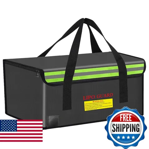 Cndhdok 500 350 Ebike Battery Safe Bag Fireproof Charging Lipo Bag Large