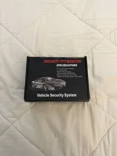 Security TFT Monitor Vehicle Security System