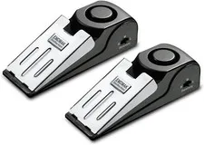 EMDMAK Door Stop Alarm with 120DB Siren Door Stop for Home & Travel - Black