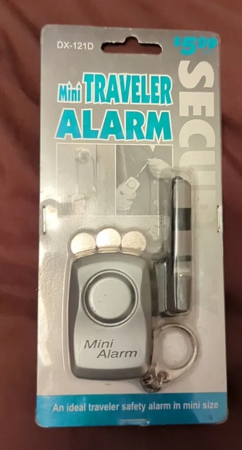 Mini Traveler Alarm Security Dx-121D New In Box Travel