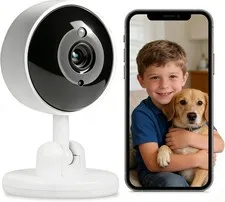 2K WiFi Cameras for Home Security with 24/7 Live Video/Image