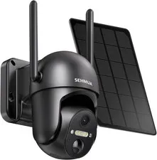 Weatherproof Wireless Security Camera 2K with Motion Detection and Two-Way Audio