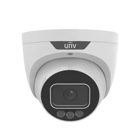Uniview 8MP 4K Turret IP Camera 2 Way Audio Deterrence IPC3638SS-ADF28KMC-I1