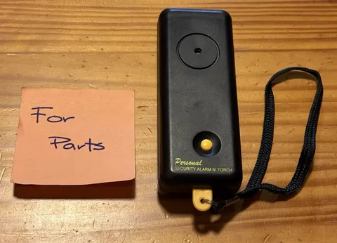 Personam Security Alarm N Torch Alarm And Flashlight  For Parts Vd4