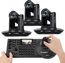 4K 20X PTZ Camera HDMI AI Auto-Tracking PTZ Camera,For Church Worship Education