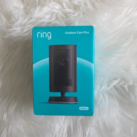 Ring Outdoor Cam Plus Battery Smart Security Camera 2K Brand New Sealed.