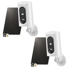 ARCCTV 4G LTE Cellular Solar Battery Security Camera Outdoor Wireless 2Way Audio