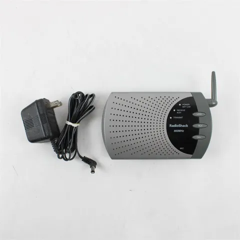RadioShack 900MHz Wireless Intercom w/Audio & Weather Radio Input - Untested