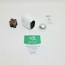 Netgear Arlo VMC3030 Wireless Security Camera with NEW BATTERIES