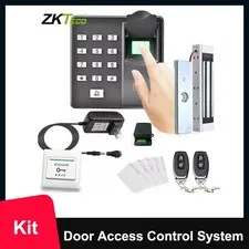 Zkteco Door Access Control System Biometric Fingerprint  Magnetic Lock 2 Remote