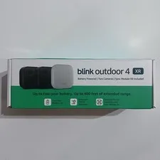 Blink Outdoor 4 XR Wireless Security 2 Camera System with XR Sync Module NEW!