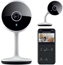 Vivid Indoor Smart Security Camera – HD Live Stream Camera for Indoor Home Monit