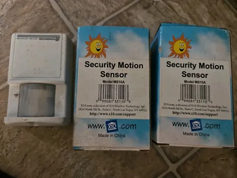 X10 Powerhouse Security System Motion Sensor Model MS10A NEW OPEN BOX