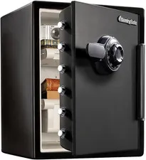 Fireproof Waterproof Floor Safe with Dial Lock, 2.05 Cubic Feet