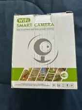 Wireless smart video camera - indoor use, blends into any room, allows safe home