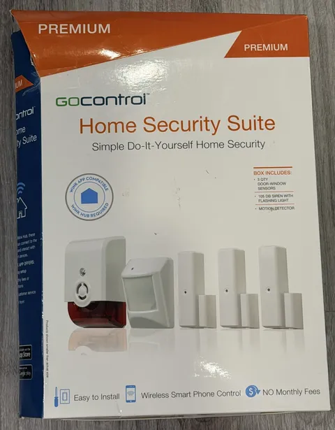Go Control Home Security Suite, Premium - NEW