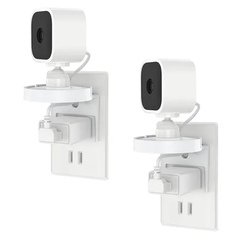 2PACK Blink Mini Outlet Wall Mounts - AC Outlet Wall Plug Mount Stand Holder ...