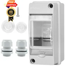 XINYIELE Waterproof Distribution Protection Box, ABS HT-2WAY(2.4x3.7x4.9 IN)