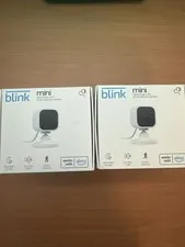 Blink - Mini Indoor 1080p Wi-Fi Security Camera (2-Pack) - White NEW SEALED