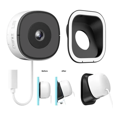 Wansview Window Camera WiFi Indoor Home Security Camera, Anti-Glare AI Detection
