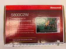Honeywell 5800C2W Hardwired to 5800 Wireless Converter With Power Supply