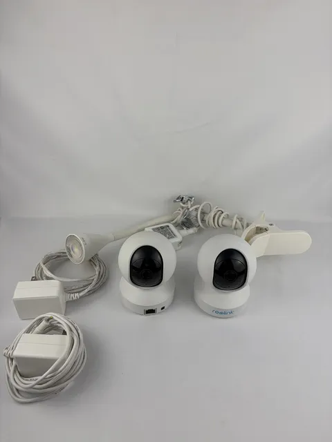 Reolink E1 3MP Wireless Surveillance Camera 2 pack and Light Baby Monitor Bundle