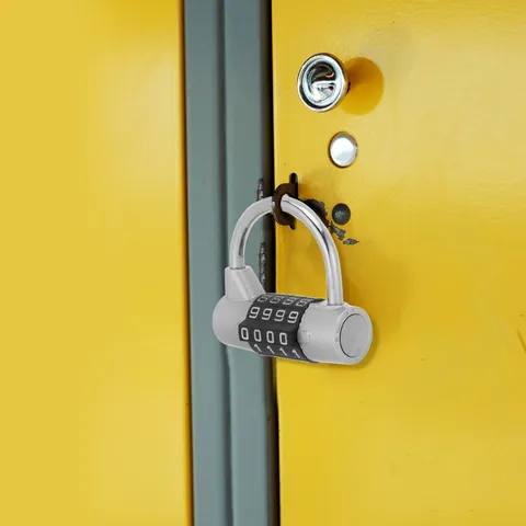 2 Pcs Locks for Traveling Bags Password Padlock Backpack Keyless Luggage