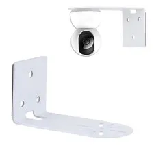 L Shape Iron Wall Mount Bracket with Glue Base for PTZ Dome Surveillance Camera